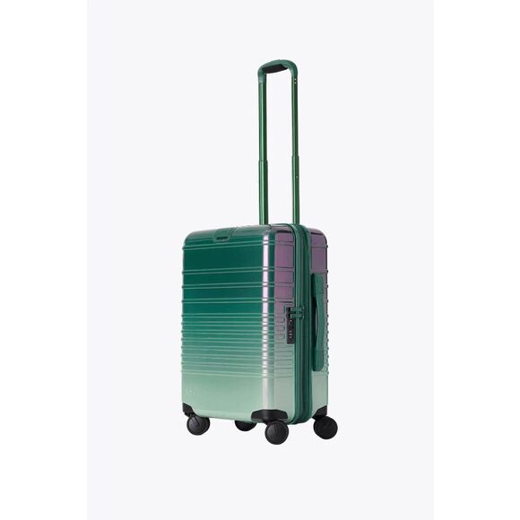 NWT Beis x Wicked Carry on Roller Luggage Suitcase in Wicked Green - Picture 1 of 9